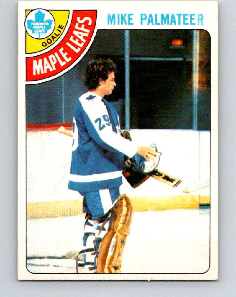 1978-79 O-Pee-Chee #160 Mike Palmateer  Toronto Maple Leafs  V23128