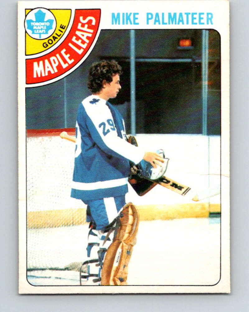 1978-79 O-Pee-Chee #160 Mike Palmateer  Toronto Maple Leafs  V23132