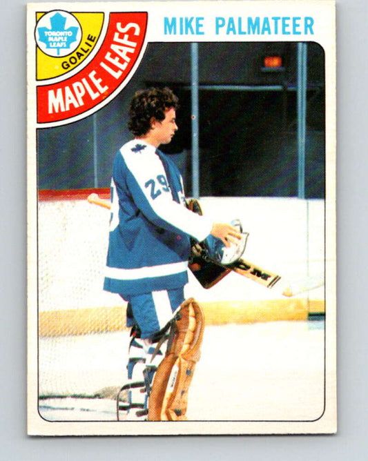 1978-79 O-Pee-Chee #160 Mike Palmateer  Toronto Maple Leafs  V23133