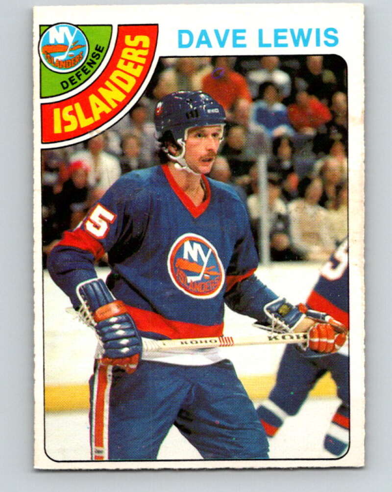 1978-79 O-Pee-Chee #162 Dave Lewis  New York Islanders  V23152