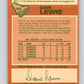 1978-79 O-Pee-Chee #162 Dave Lewis  New York Islanders  V23155