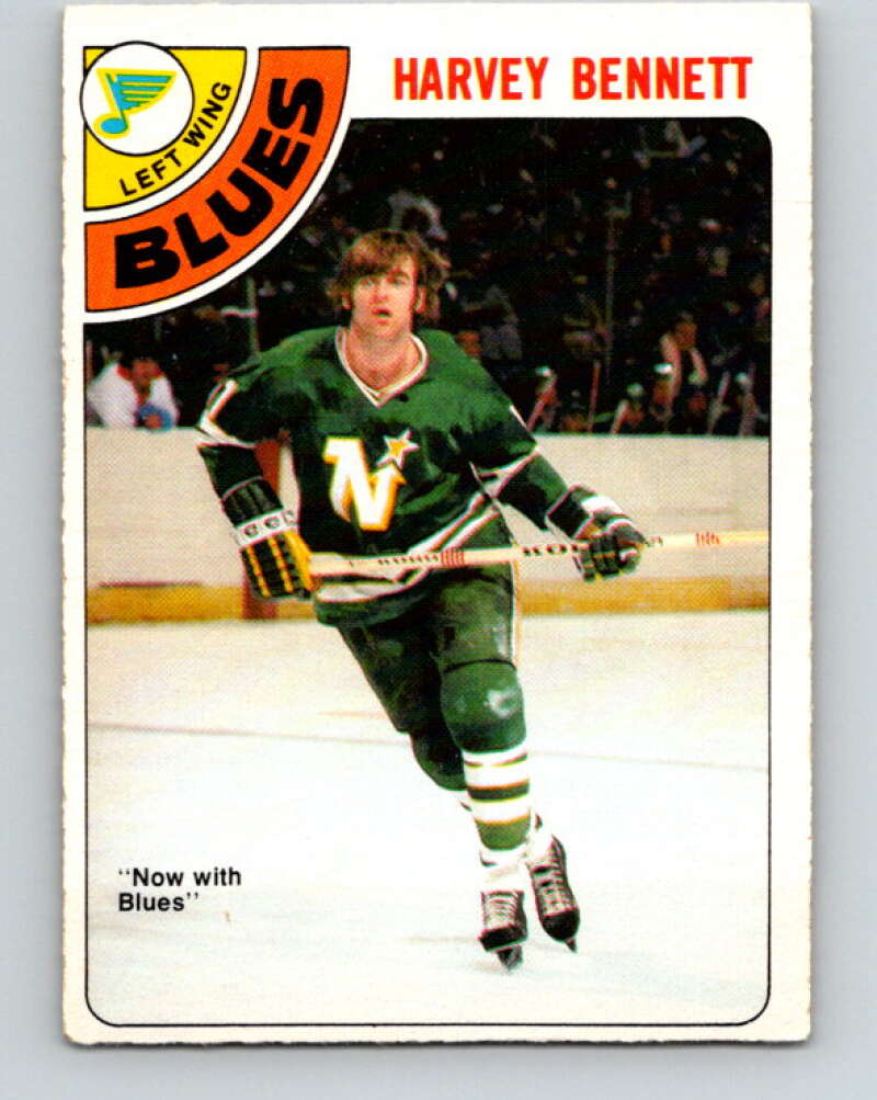 1978-79 O-Pee-Chee #163 Harvey Bennett  St. Louis Blues  V23161