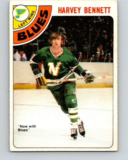 1978-79 O-Pee-Chee #163 Harvey Bennett  St. Louis Blues  V23162
