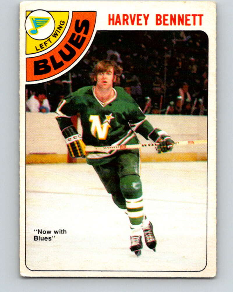 1978-79 O-Pee-Chee #163 Harvey Bennett  St. Louis Blues  V23164