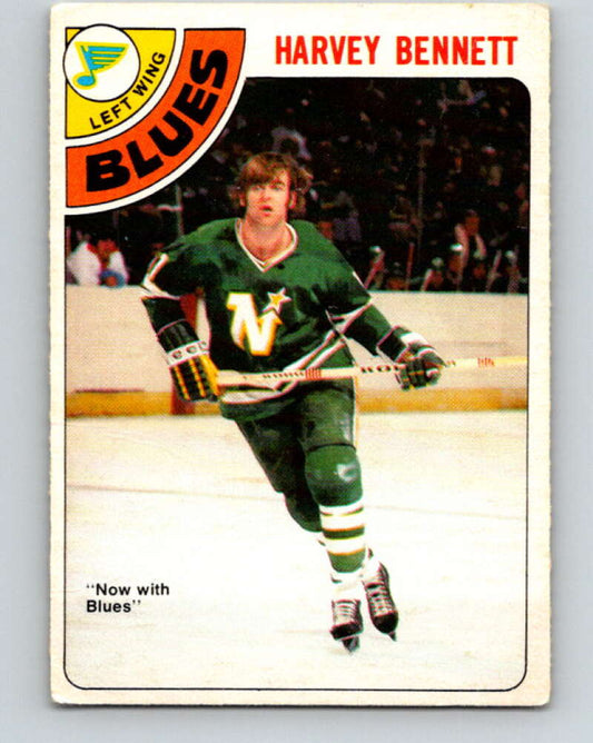 1978-79 O-Pee-Chee #163 Harvey Bennett  St. Louis Blues  V23164