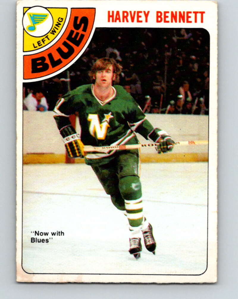 1978-79 O-Pee-Chee #163 Harvey Bennett  St. Louis Blues  V23165
