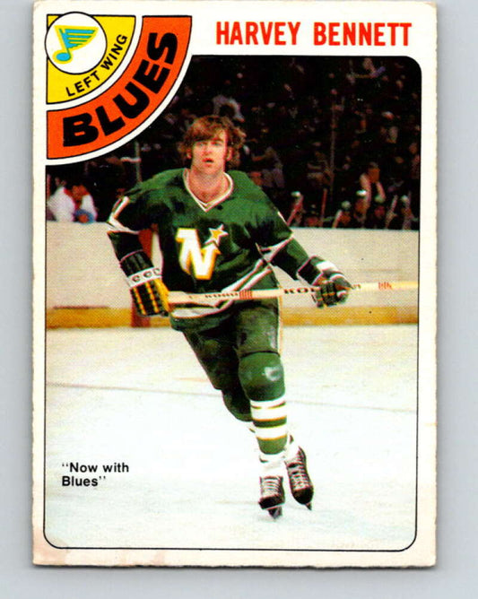 1978-79 O-Pee-Chee #163 Harvey Bennett  St. Louis Blues  V23165