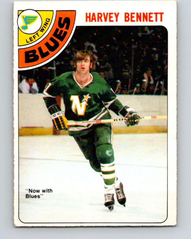 1978-79 O-Pee-Chee #163 Harvey Bennett  St. Louis Blues  V23166