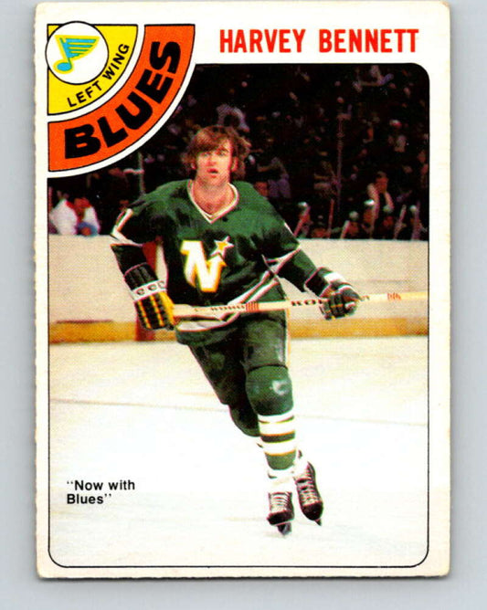 1978-79 O-Pee-Chee #163 Harvey Bennett  St. Louis Blues  V23167