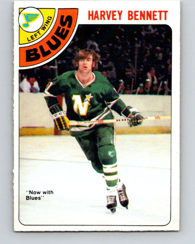 1978-79 O-Pee-Chee #163 Harvey Bennett  St. Louis Blues  V23169