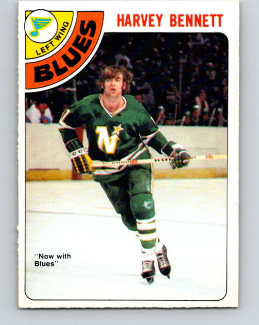 1978-79 O-Pee-Chee #163 Harvey Bennett  St. Louis Blues  V23169