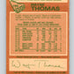 1978-79 O-Pee-Chee #166 Wayne Thomas  New York Rangers  V23197