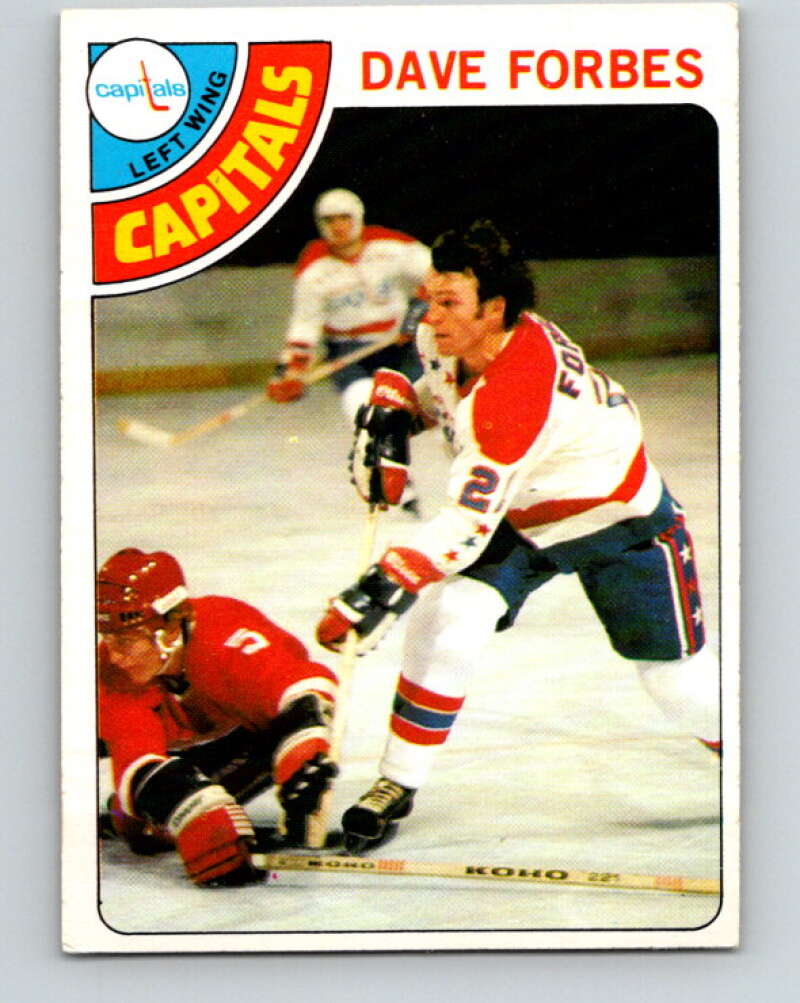 1978-79 O-Pee-Chee #167 Dave Forbes  Washington Capitals  V23213