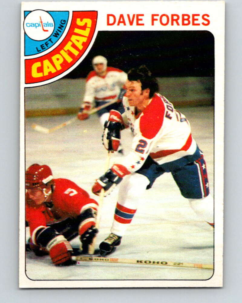 1978-79 O-Pee-Chee #167 Dave Forbes  Washington Capitals  V23221