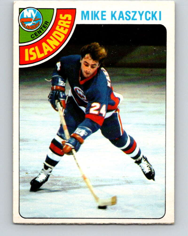 1978-79 O-Pee-Chee #171 Mike Kaszycki RC Rookie Islanders  V23265