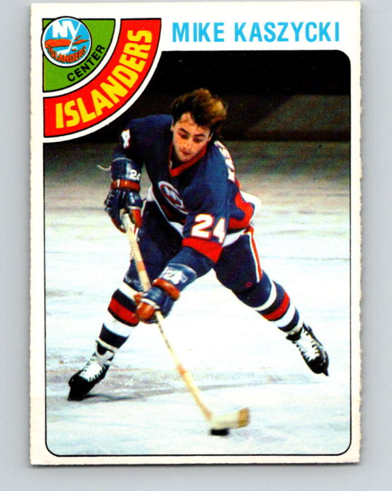 1978-79 O-Pee-Chee #171 Mike Kaszycki RC Rookie Islanders  V23266