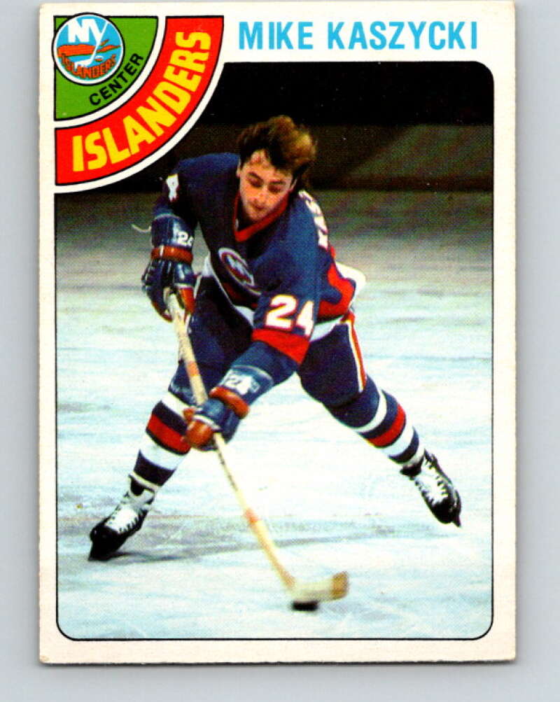1978-79 O-Pee-Chee #171 Mike Kaszycki RC Rookie Islanders  V23267