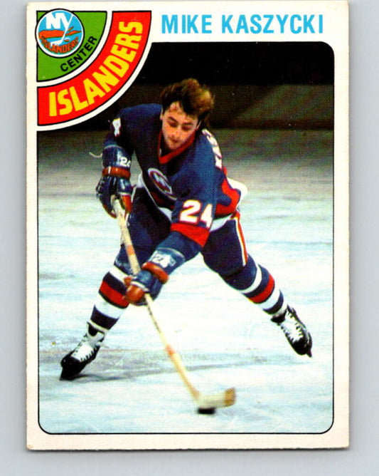 1978-79 O-Pee-Chee #171 Mike Kaszycki RC Rookie Islanders  V23267