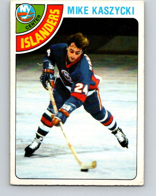 1978-79 O-Pee-Chee #171 Mike Kaszycki RC Rookie Islanders  V23269