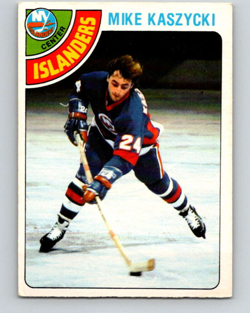 1978-79 O-Pee-Chee #171 Mike Kaszycki RC Rookie Islanders  V23270
