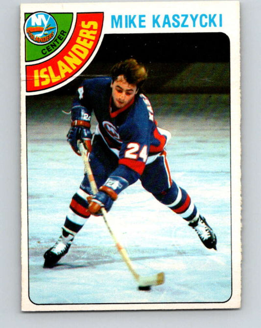 1978-79 O-Pee-Chee #171 Mike Kaszycki RC Rookie Islanders  V23271