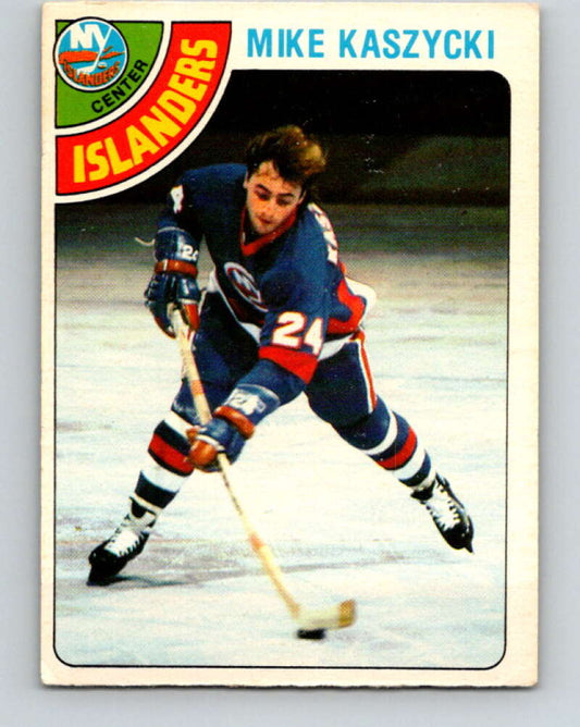1978-79 O-Pee-Chee #171 Mike Kaszycki RC Rookie Islanders  V23273