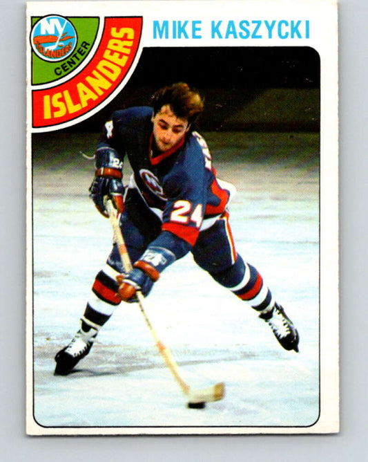 1978-79 O-Pee-Chee #171 Mike Kaszycki RC Rookie Islanders  V23274