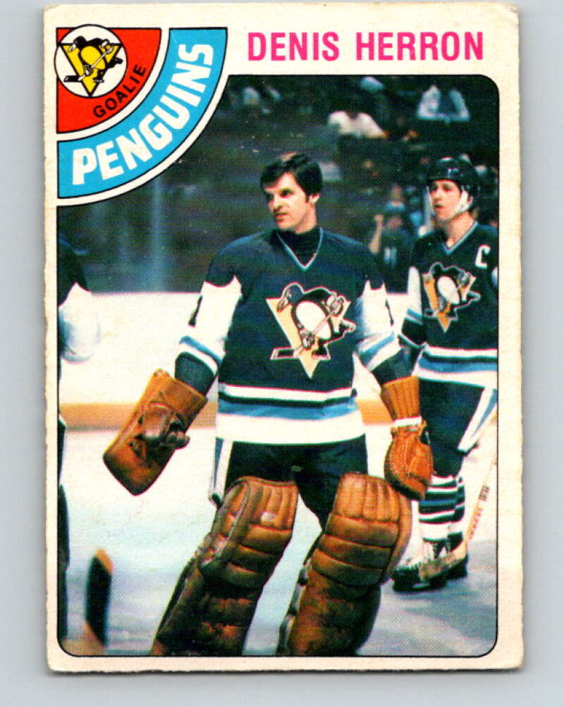 1978-79 O-Pee-Chee #172 Denis Herron  Pittsburgh Penguins  V23276