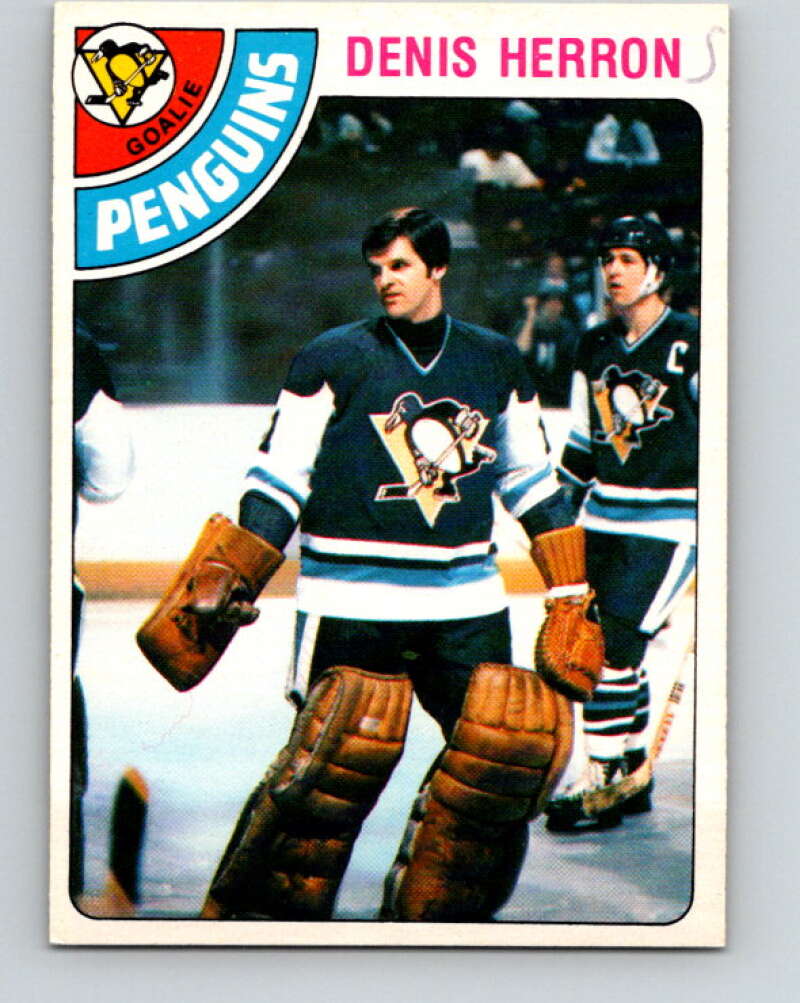 1978-79 O-Pee-Chee #172 Denis Herron  Pittsburgh Penguins  V23277