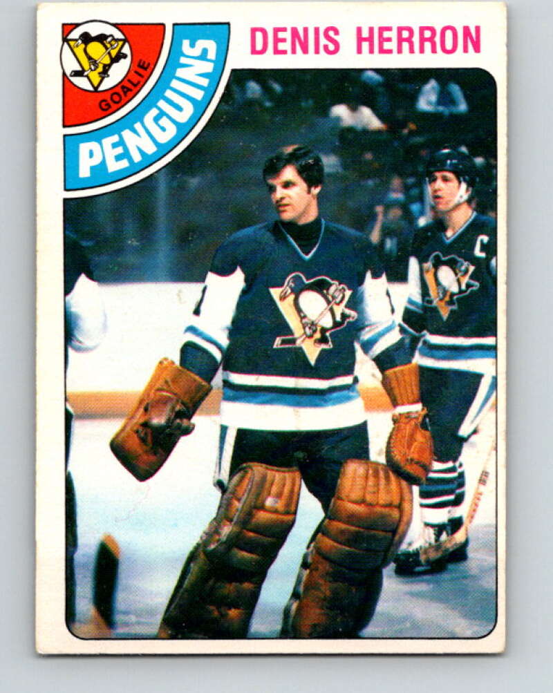 1978-79 O-Pee-Chee #172 Denis Herron  Pittsburgh Penguins  V23278