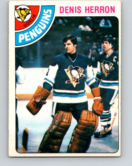 1978-79 O-Pee-Chee #172 Denis Herron  Pittsburgh Penguins  V23278