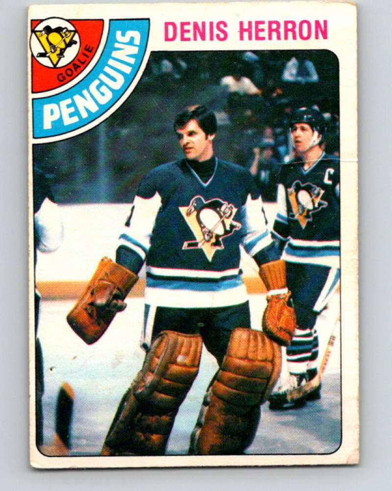 1978-79 O-Pee-Chee #172 Denis Herron  Pittsburgh Penguins  V23279