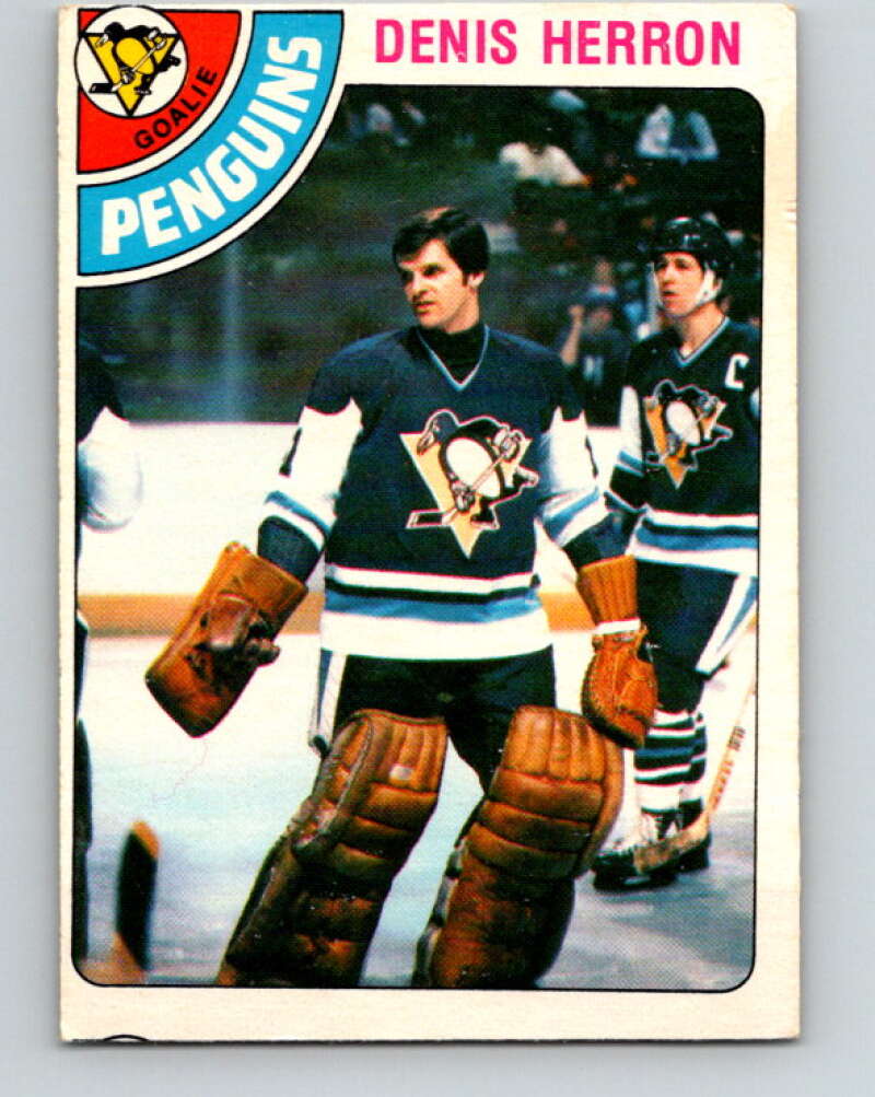 1978-79 O-Pee-Chee #172 Denis Herron  Pittsburgh Penguins  V23280