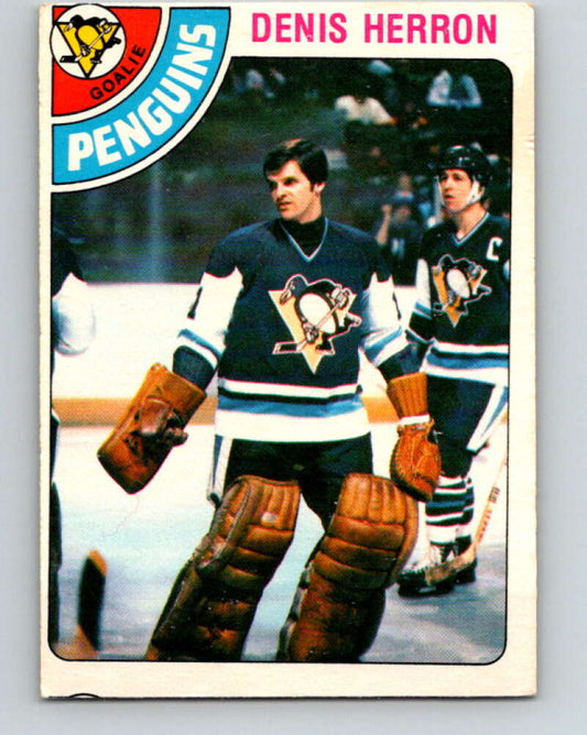1978-79 O-Pee-Chee #172 Denis Herron  Pittsburgh Penguins  V23280