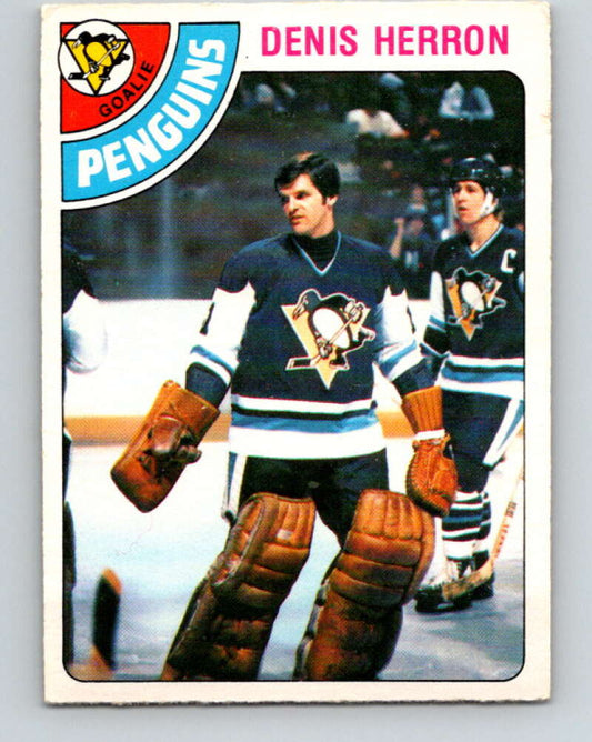 1978-79 O-Pee-Chee #172 Denis Herron  Pittsburgh Penguins  V23282