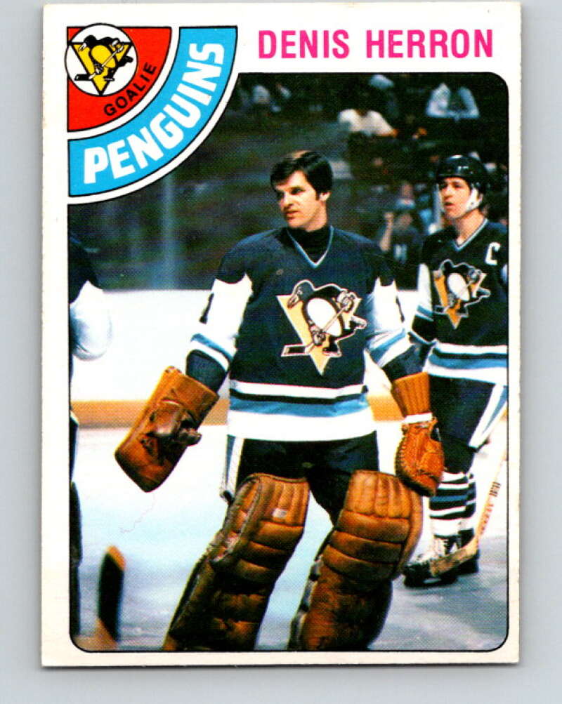 1978-79 O-Pee-Chee #172 Denis Herron  Pittsburgh Penguins  V23283