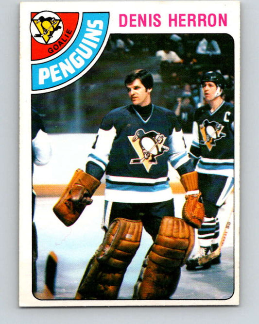 1978-79 O-Pee-Chee #172 Denis Herron  Pittsburgh Penguins  V23283