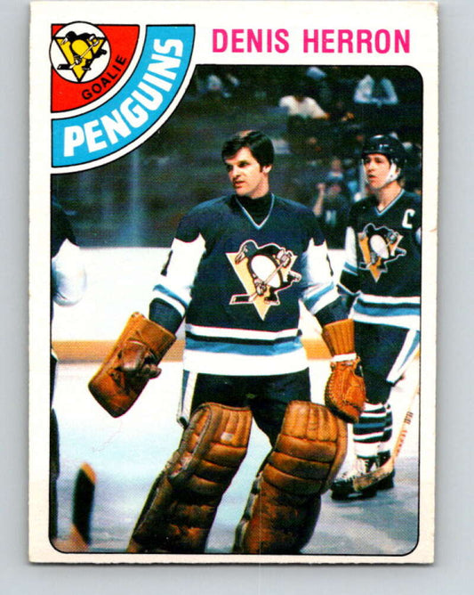 1978-79 O-Pee-Chee #172 Denis Herron  Pittsburgh Penguins  V23286