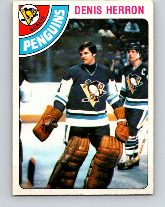 1978-79 O-Pee-Chee #172 Denis Herron  Pittsburgh Penguins  V23287