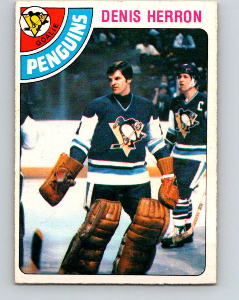 1978-79 O-Pee-Chee #172 Denis Herron  Pittsburgh Penguins  V23288