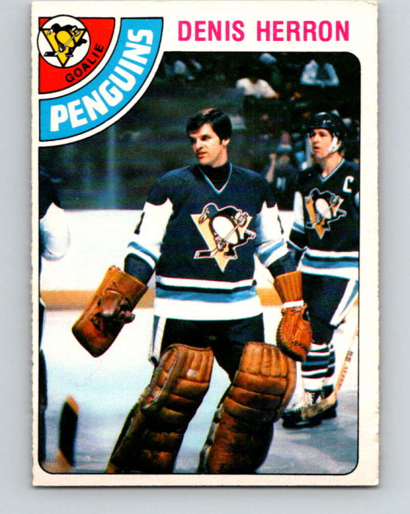 1978-79 O-Pee-Chee #172 Denis Herron  Pittsburgh Penguins  V23289