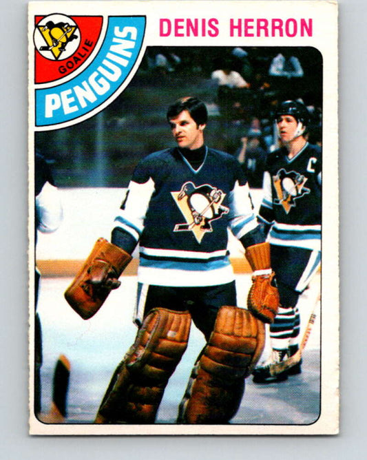 1978-79 O-Pee-Chee #172 Denis Herron  Pittsburgh Penguins  V23289