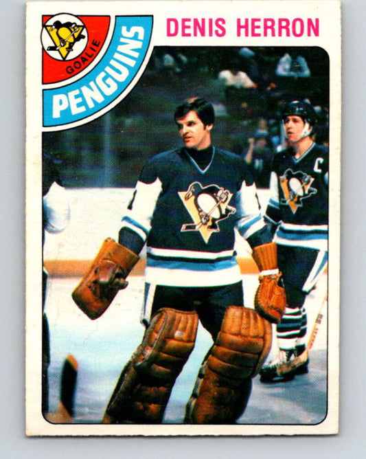 1978-79 O-Pee-Chee #172 Denis Herron  Pittsburgh Penguins  V23290