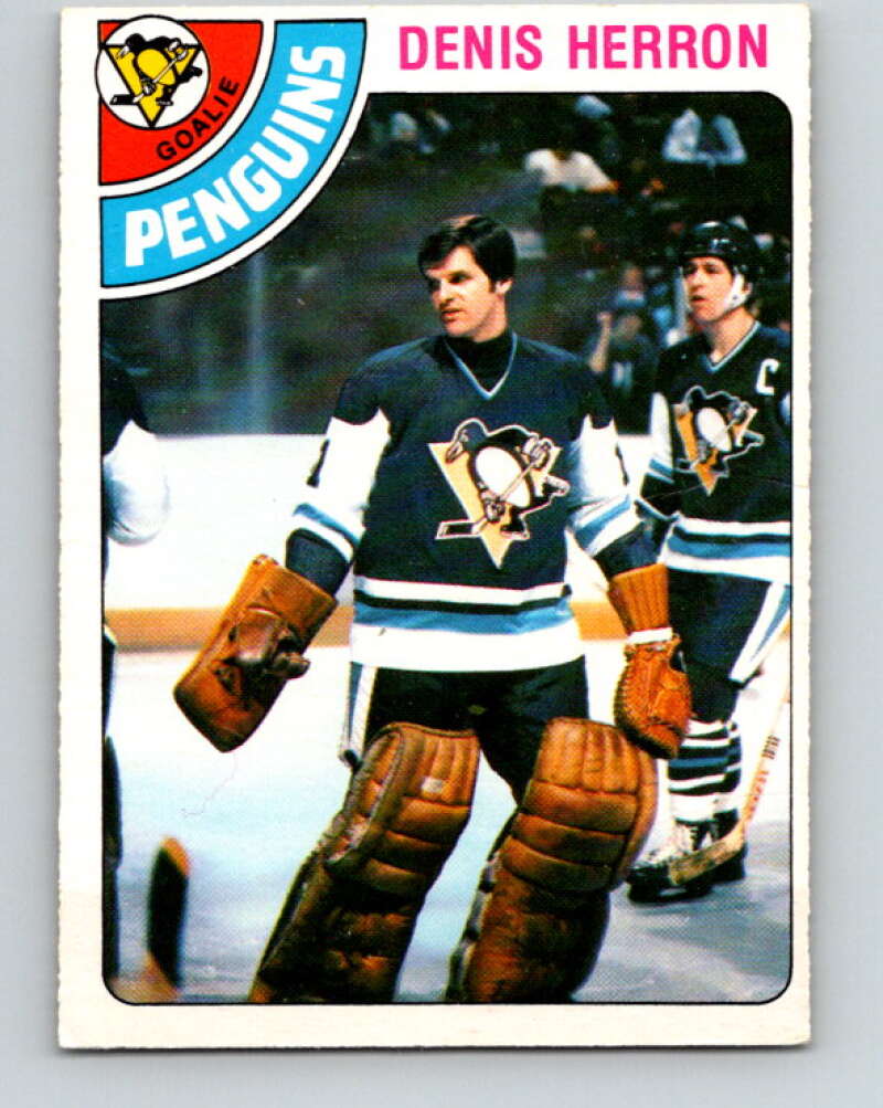 1978-79 O-Pee-Chee #172 Denis Herron  Pittsburgh Penguins  V23291