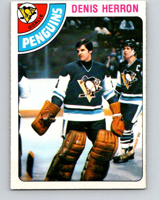 1978-79 O-Pee-Chee #172 Denis Herron  Pittsburgh Penguins  V23291