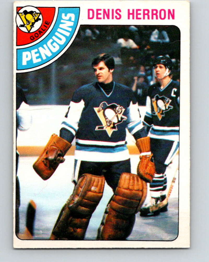 1978-79 O-Pee-Chee #172 Denis Herron  Pittsburgh Penguins  V23292