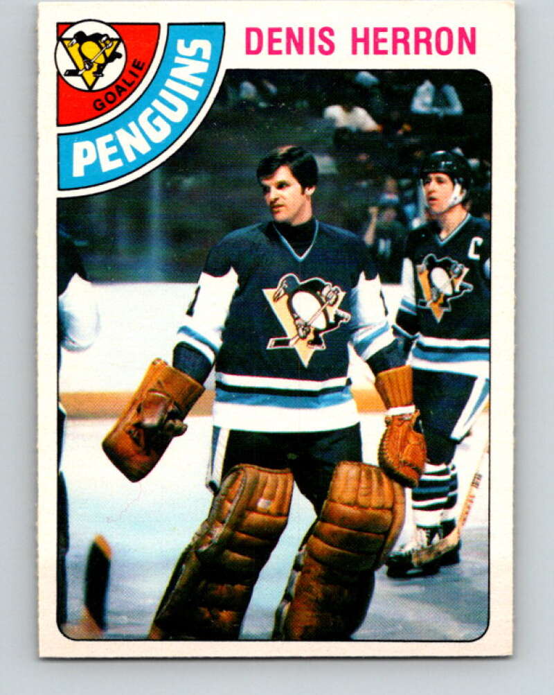 1978-79 O-Pee-Chee #172 Denis Herron  Pittsburgh Penguins  V23293