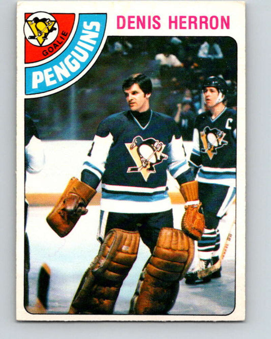 1978-79 O-Pee-Chee #172 Denis Herron  Pittsburgh Penguins  V23294