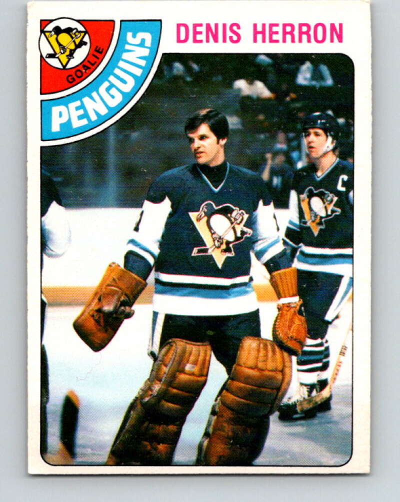 1978-79 O-Pee-Chee #172 Denis Herron  Pittsburgh Penguins  V23295