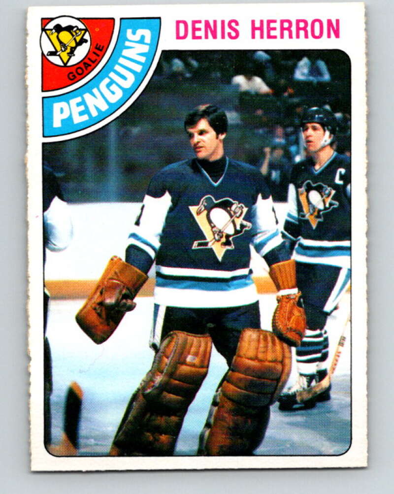 1978-79 O-Pee-Chee #172 Denis Herron  Pittsburgh Penguins  V23296